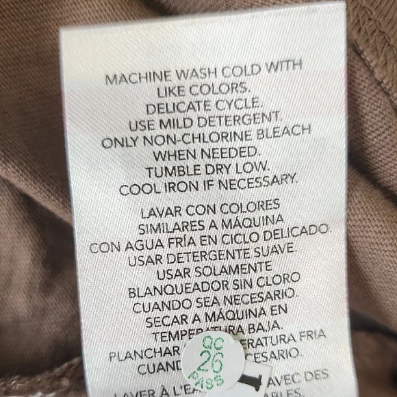 Wrangler Men's Brown Short Sleeve Pocket Tee - Picture 9 of 9